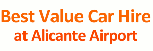 Best Value Car Hire at Alicante Airport